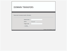Tablet Screenshot of icann-transfers.info